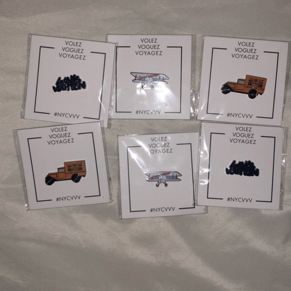 LV VVV collectors pin